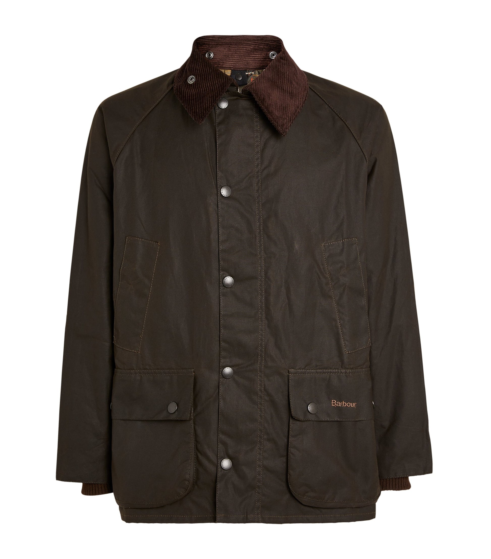 Barbour Green Waxed Bedale Jacket