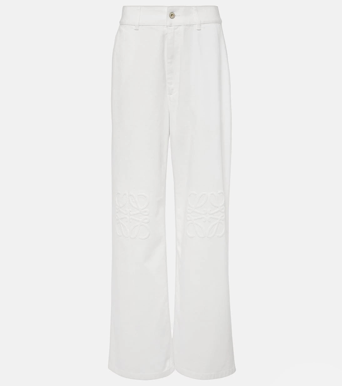 Loewe - Anagram wide-leg jeans