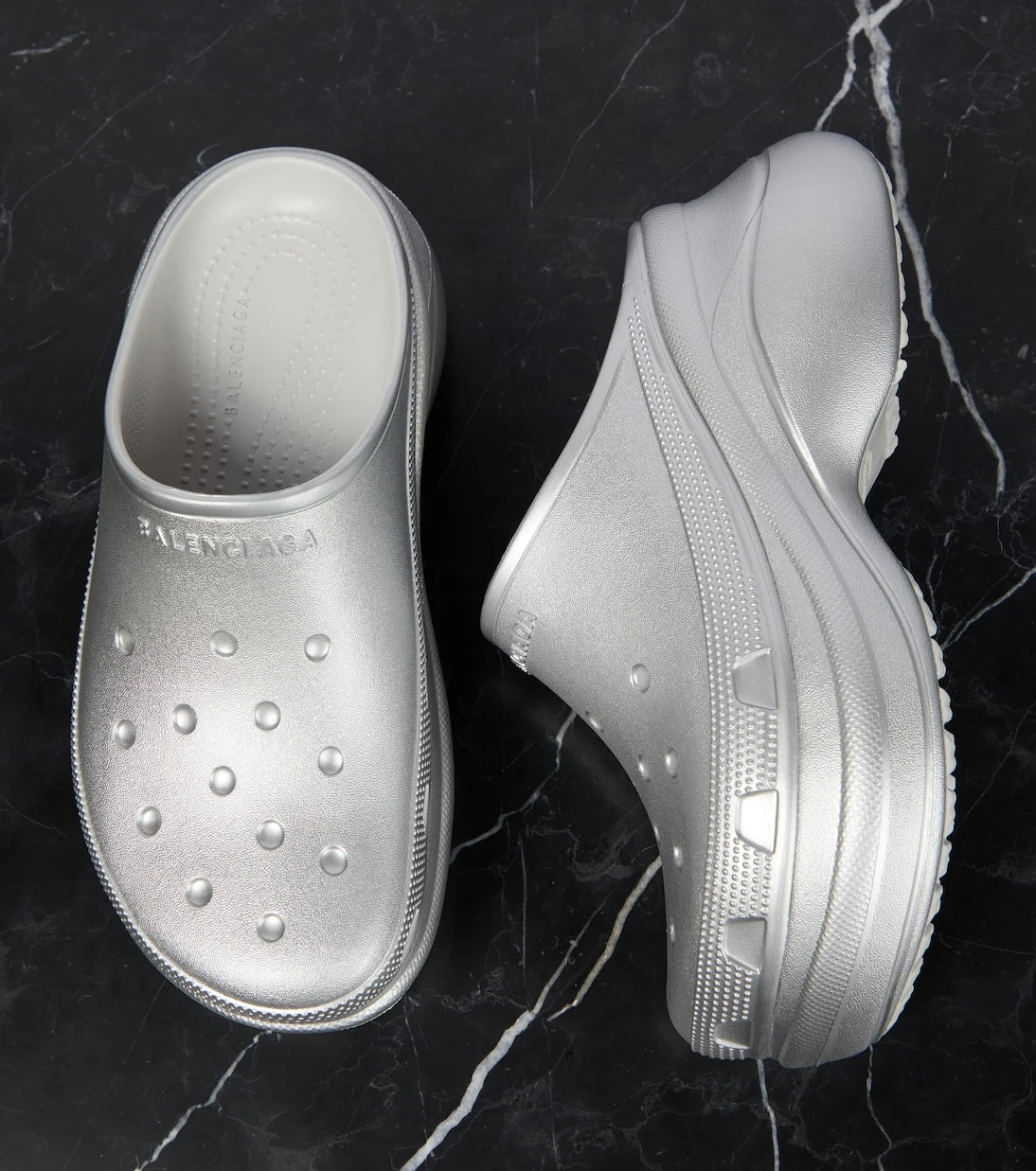 Balenciaga - x Crocs platform slides
