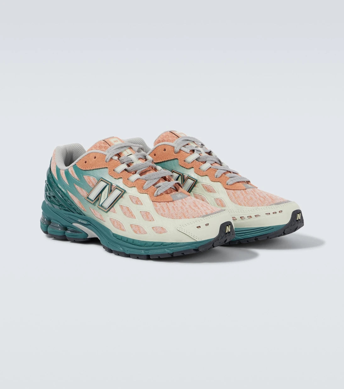 New Balance - 1906W suede and mesh sneakers