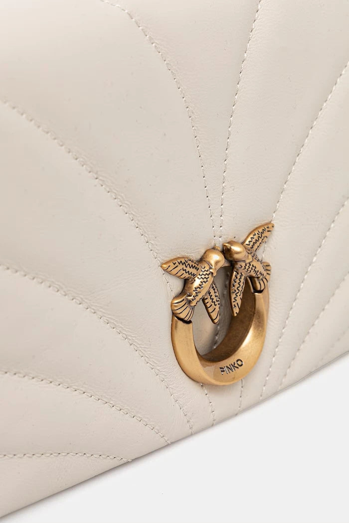 Pinko kadın deri crossbody çanta