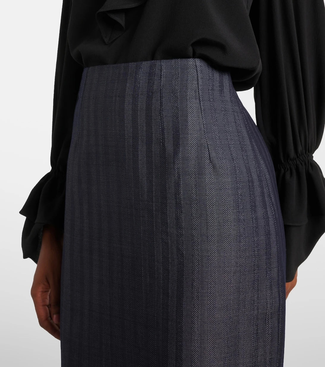 Etro - Wool-blend pencil skirt