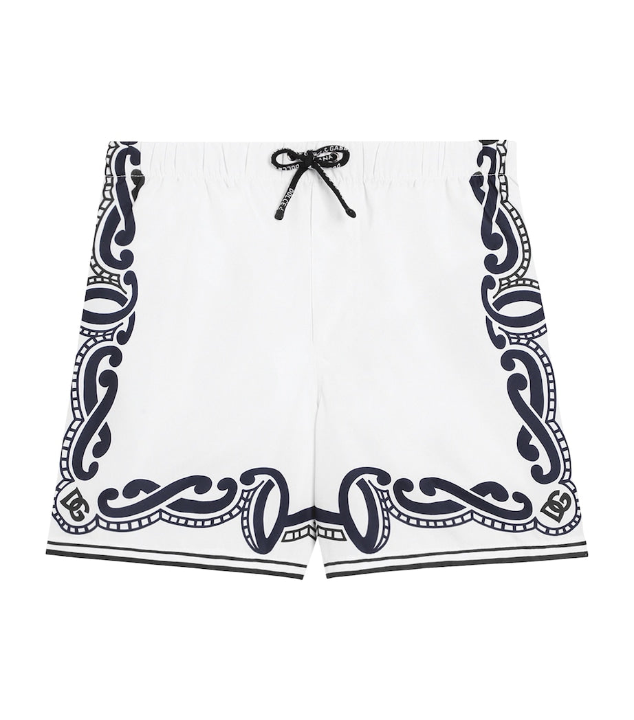 Dolce & Gabbana Kids Bandana Print Swim Shorts (8-12+ Years)