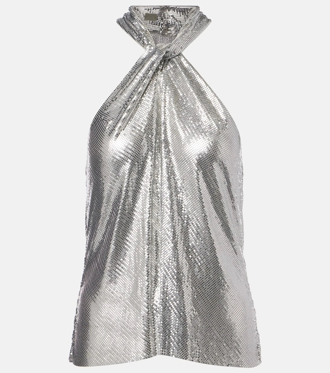 Rabanne - Chainmail halterneck top