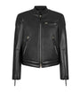 TOM FORD Black Leather Biker Jacket