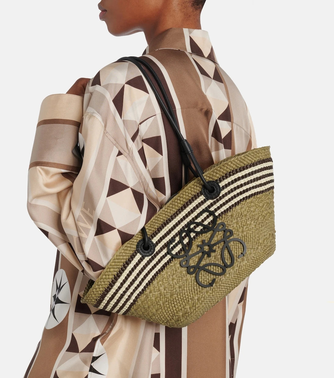 Loewe - Paula's Ibiza Anagram Small basket bag
