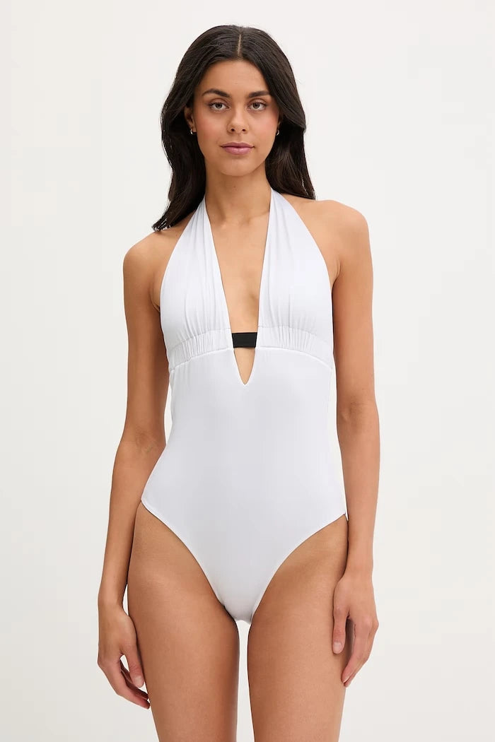 Max Mara Beachwear kadın çift taraflı tek parça mayo CHENZIA