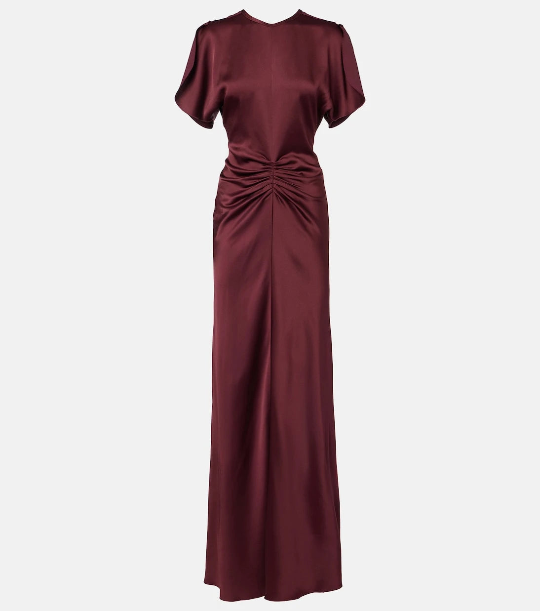 Victoria Beckham - Gathered jersey maxi dress