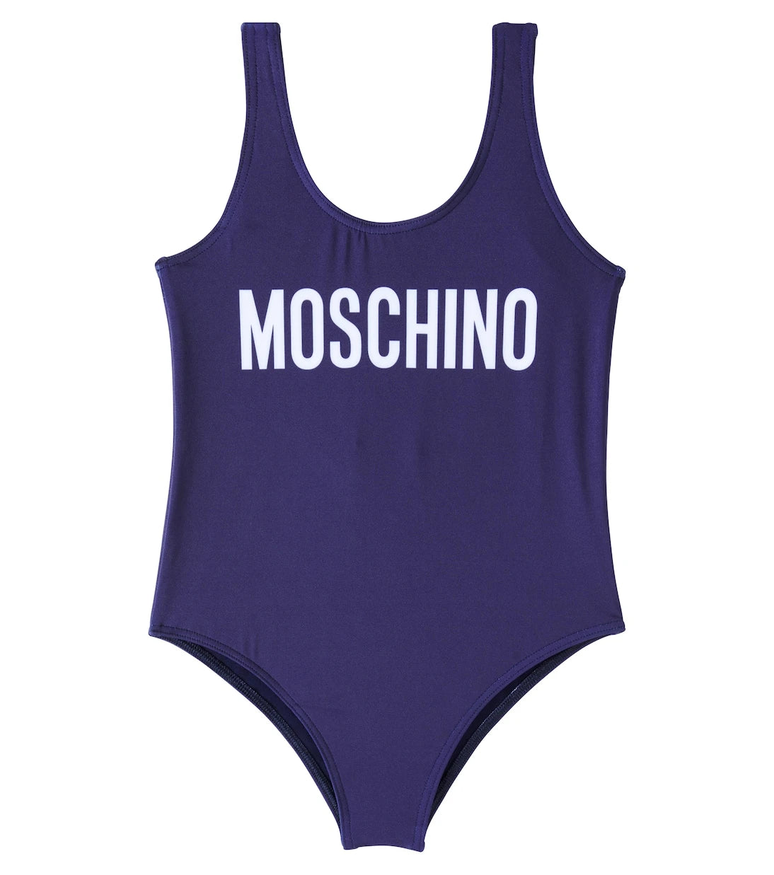Moschino Kids - لباس سباحة مطبوع عليه الشعار
