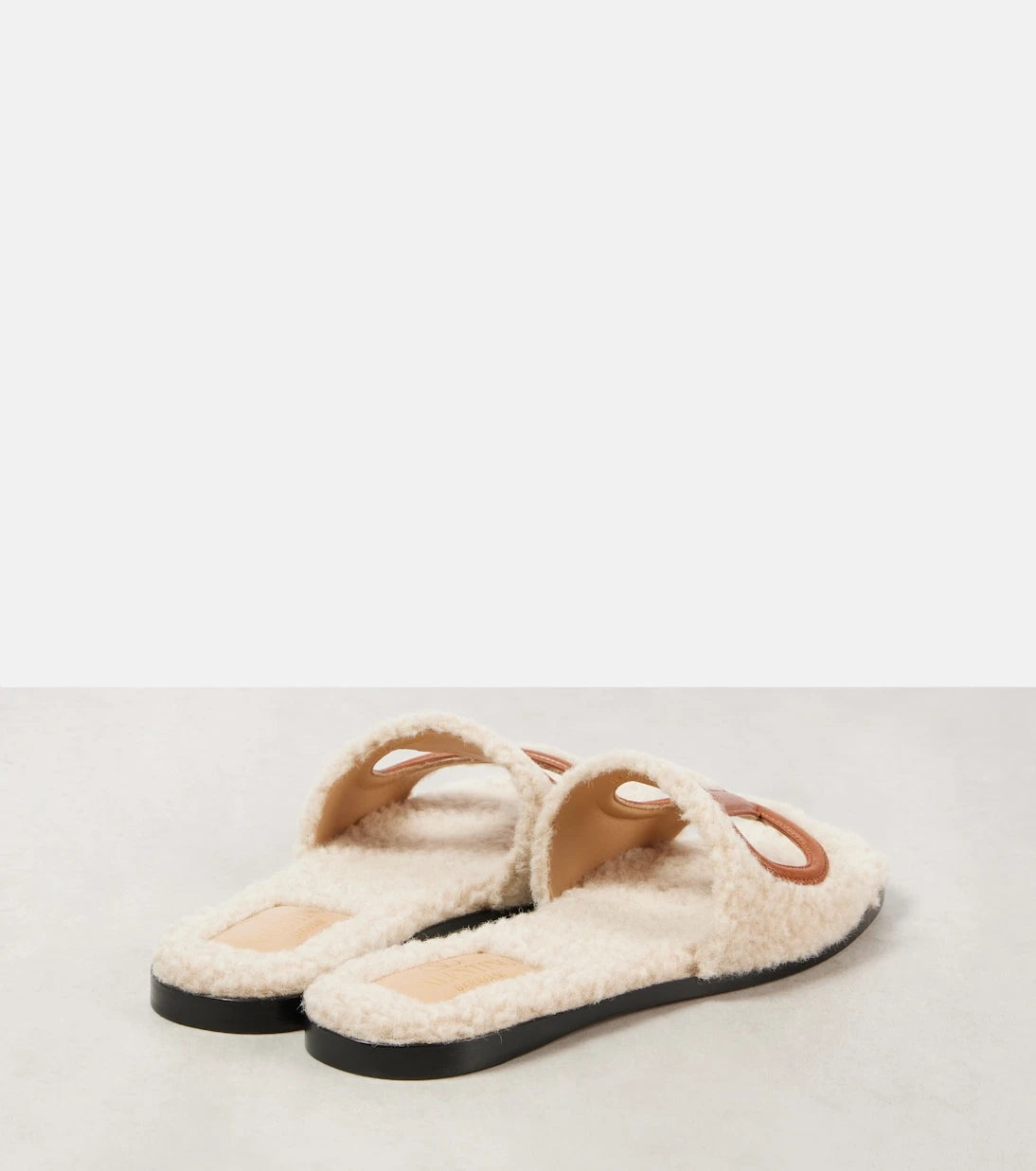 Valentino Garavani - VLogo cutout slides