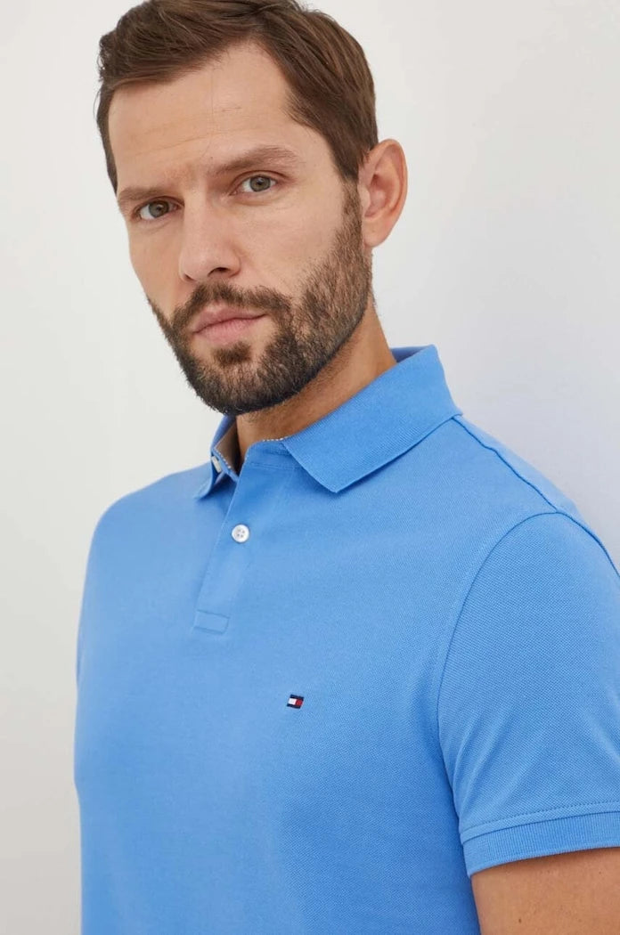 Тениска с яка Tommy Hilfiger