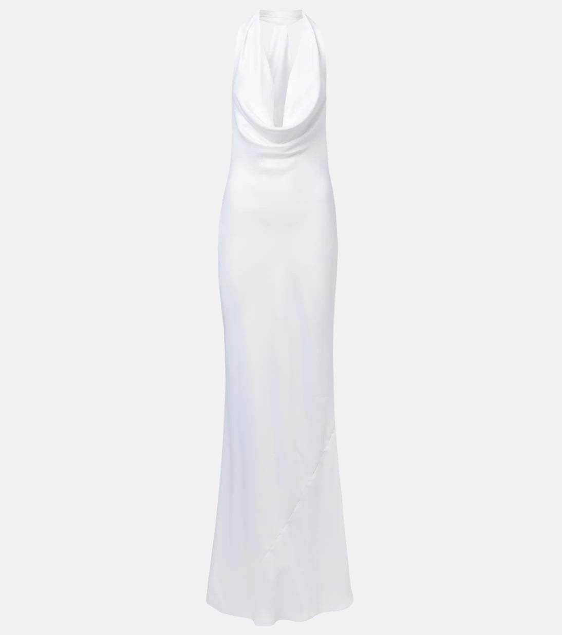 Norma Kamali - Halterneck draped gown