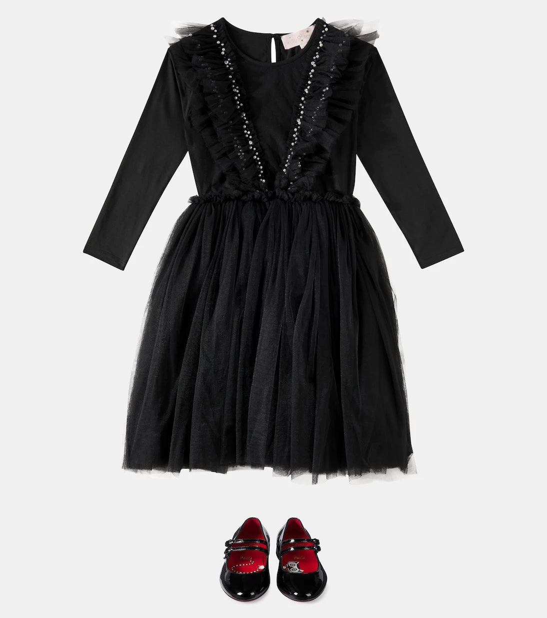 Tutu Du Monde - Tiny Dancer tulle-trimmed cotton dress