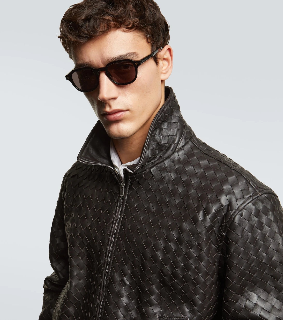 Bottega Veneta - Round sunglasses