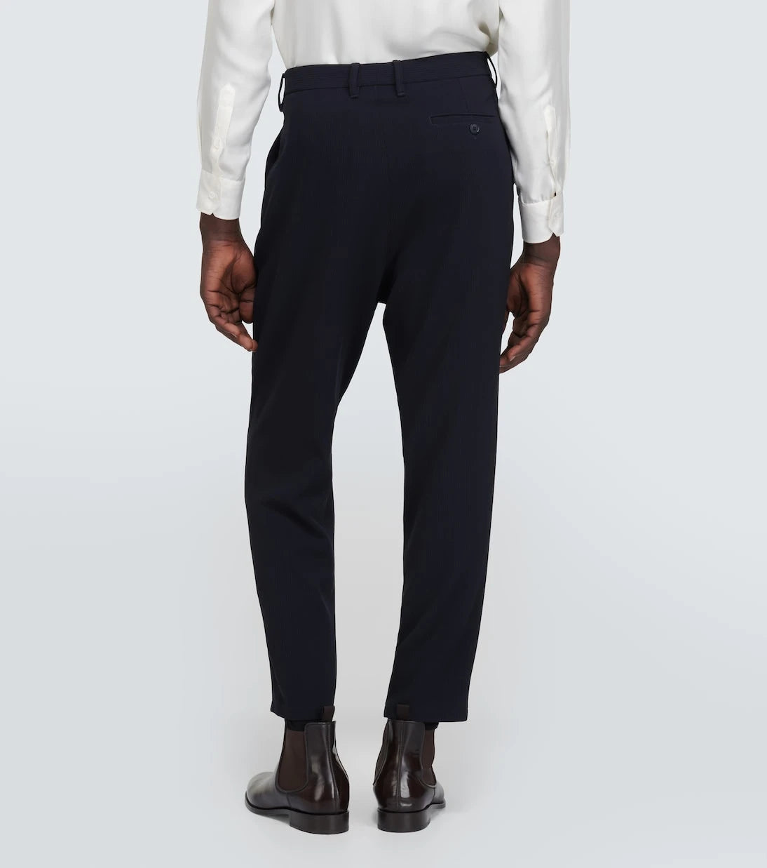 Giorgio Armani - Virgin wool straight pants