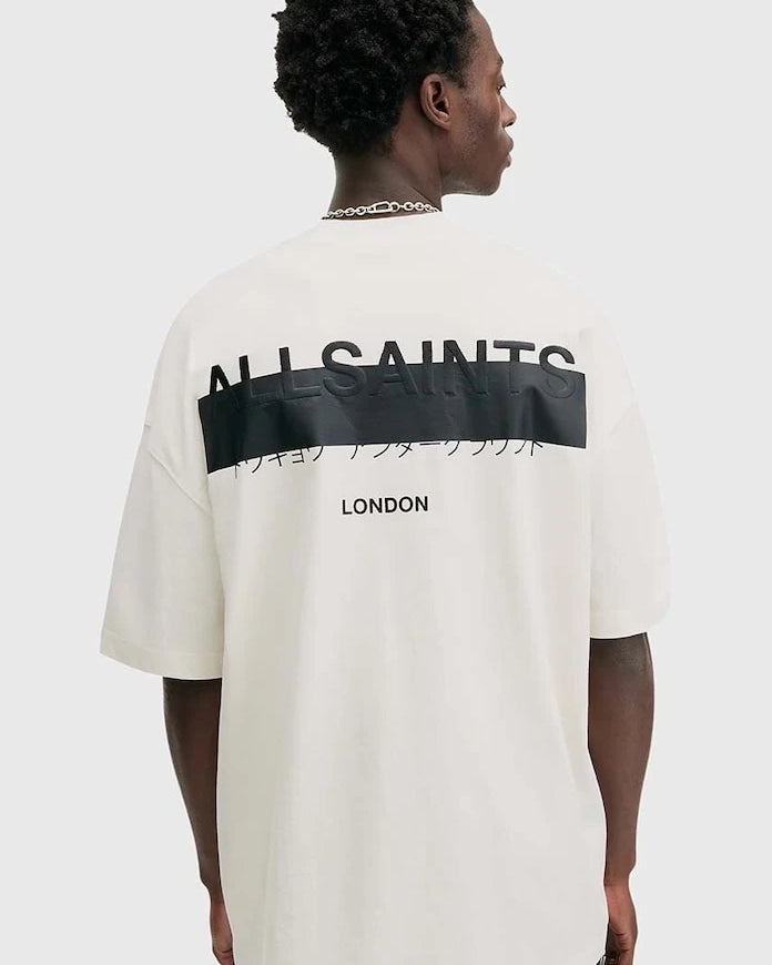 AllSaints REDACT SS CREW Pamuklu Tişört