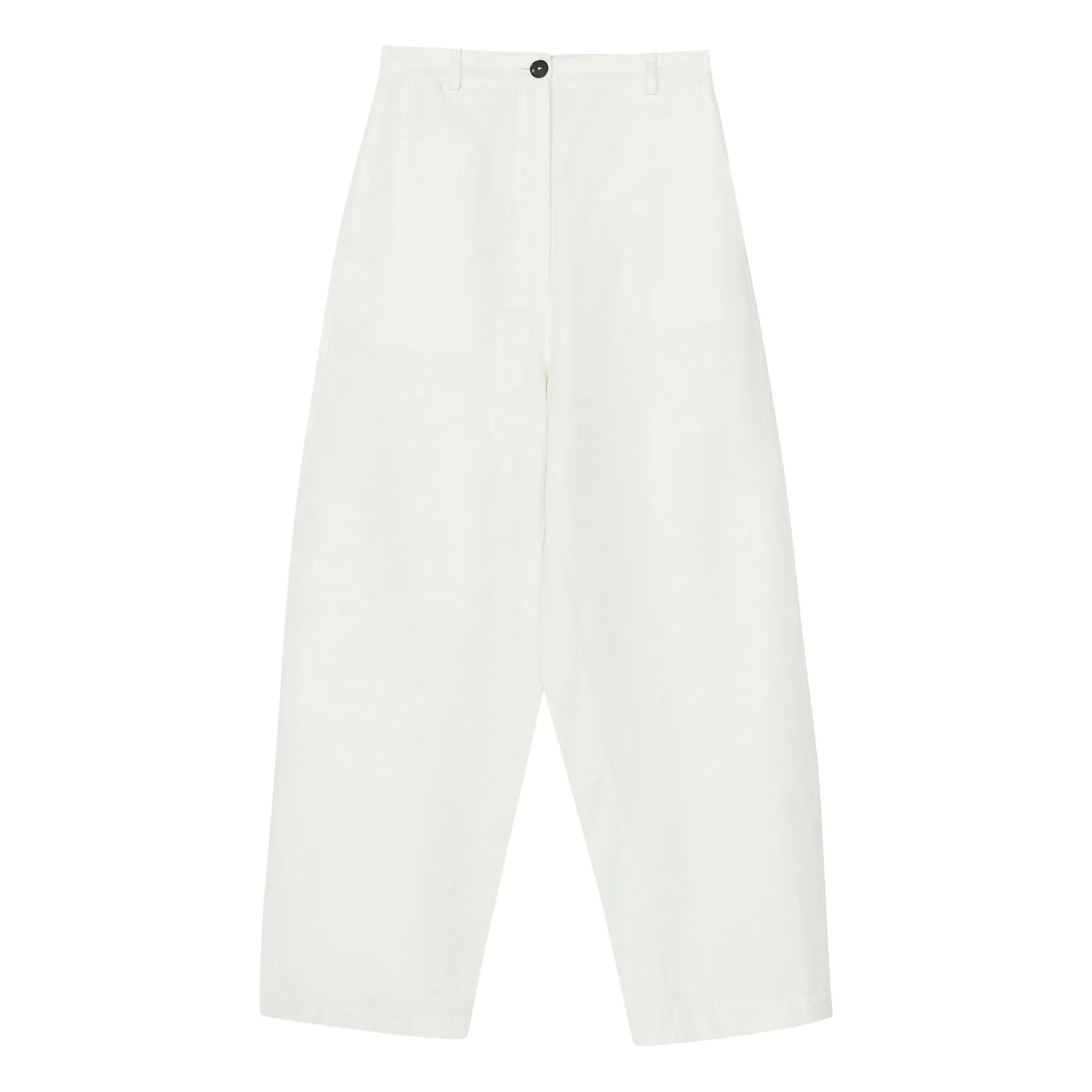 Cordera - Linen and cotton balloon pants | White