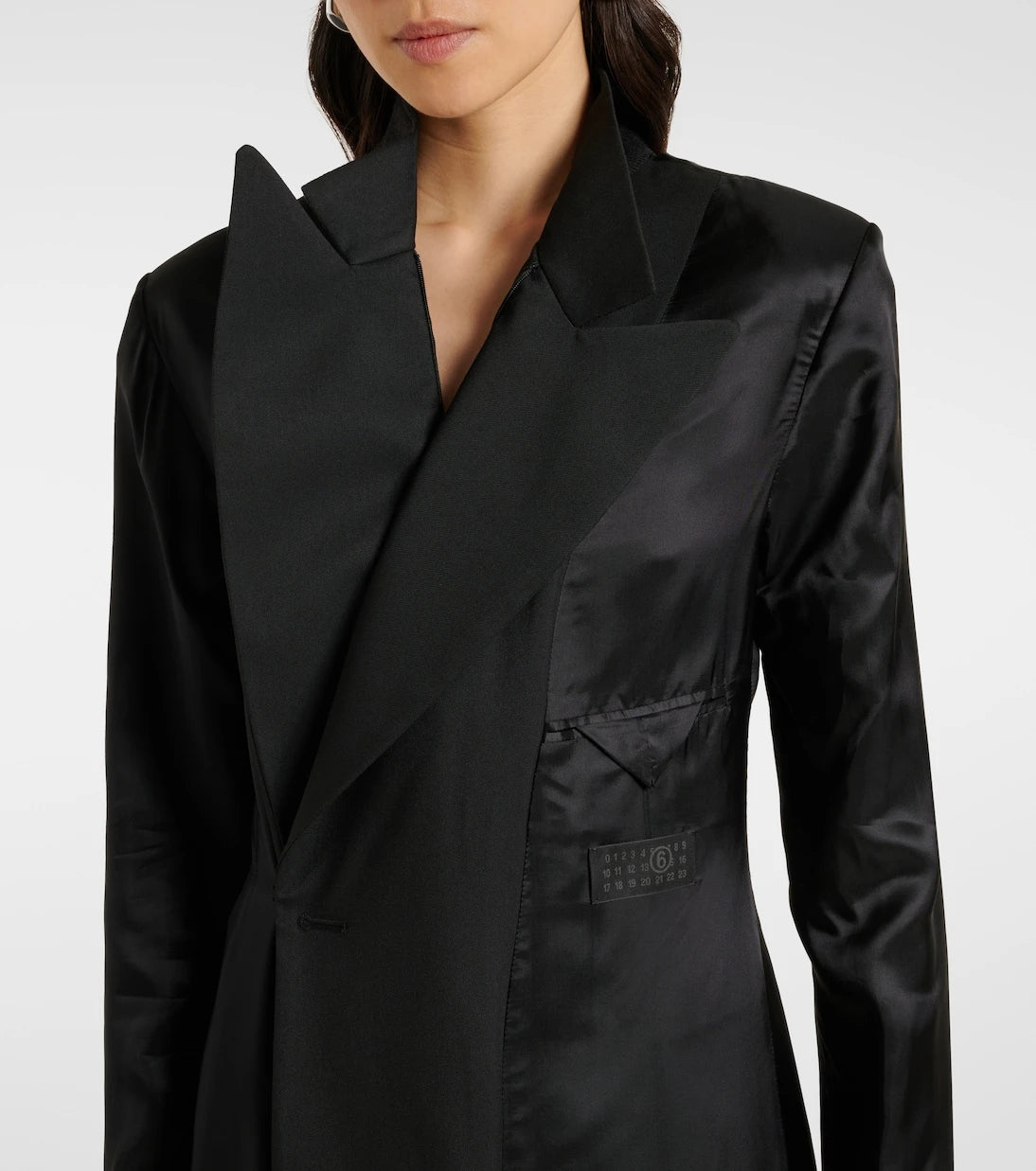 MM6 Maison Margiela - Satin maxi dress