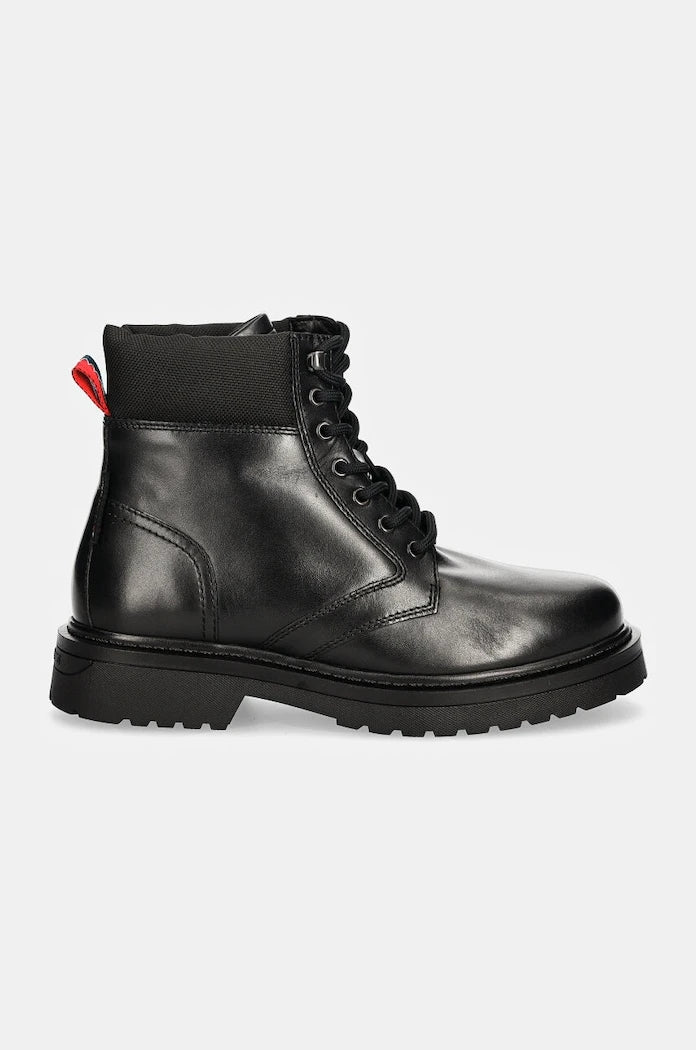 Високи обувки Tommy Jeans TJM LACE UP BOOT