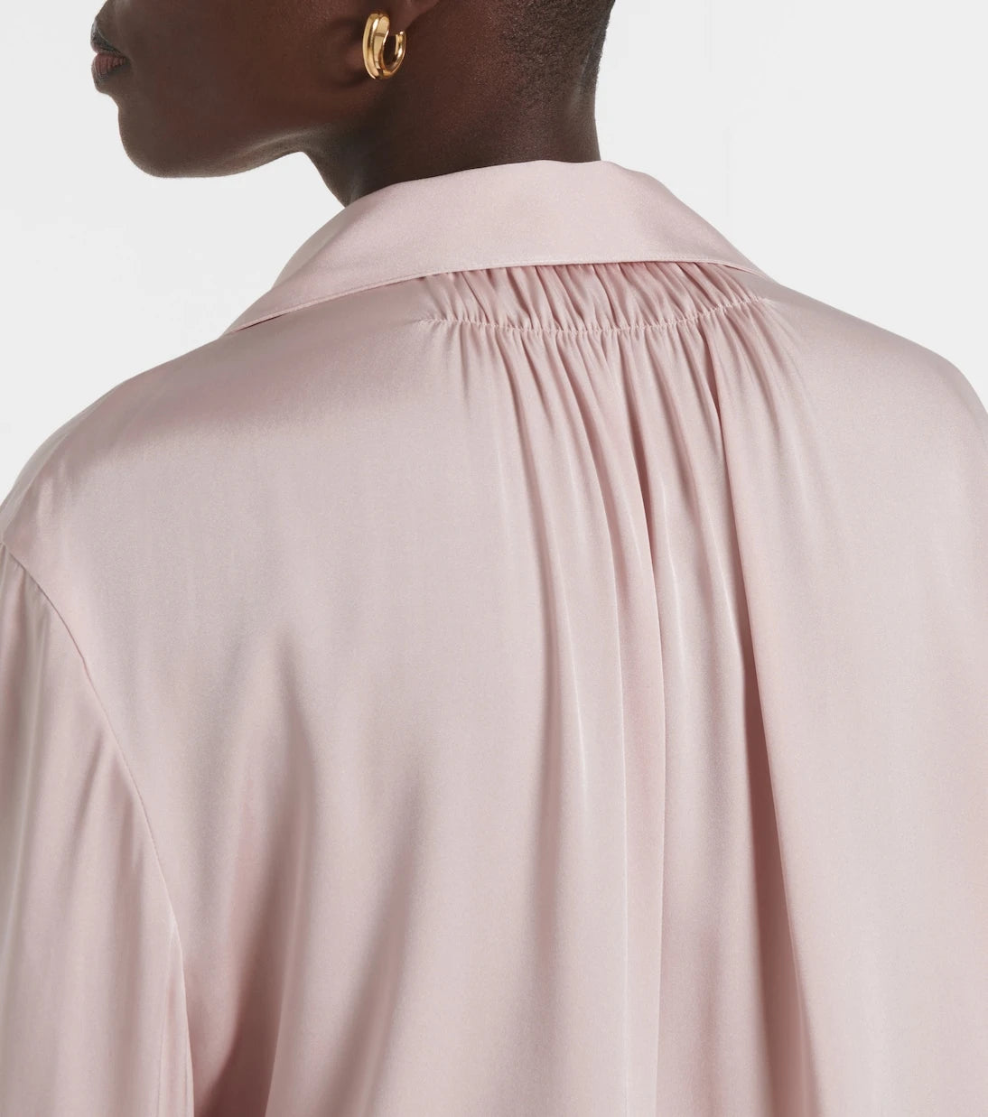 Vince - Silk-blend blouse