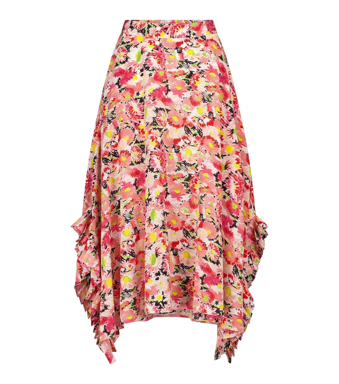 Stella McCartney - Ashlyn floral silk midi skirt