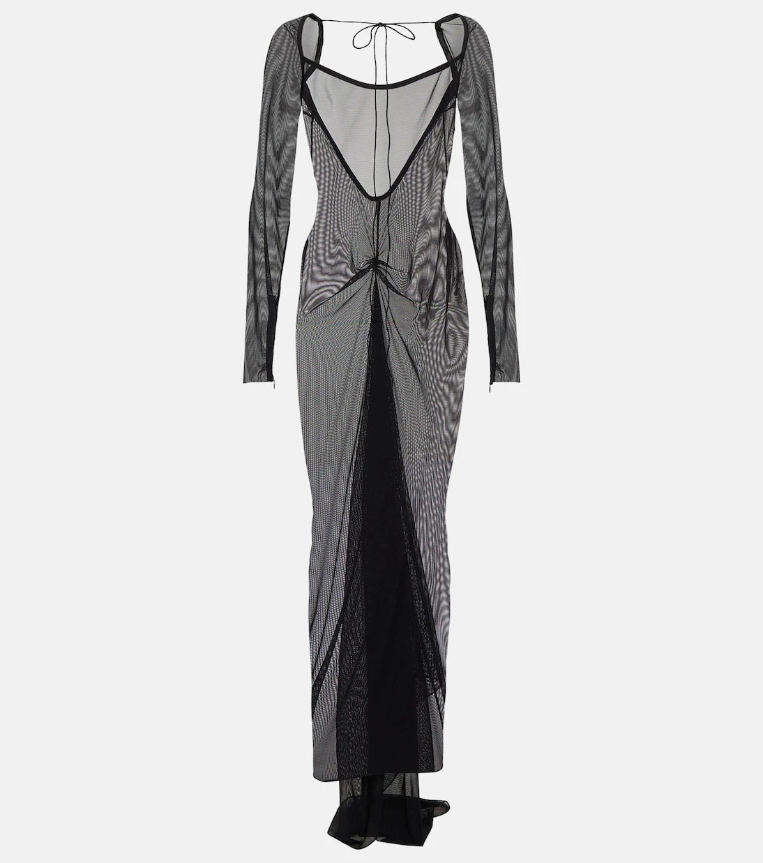 LaQuan Smith - Sheer mesh gown