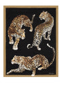 Dolce & Gabbana Casa Silk Leopard Quilted Throw (140cm x 180cm)