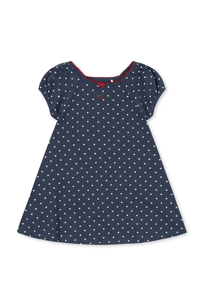 Konges Sløjd CLASSIC SS DRESS GOTS Çocuk Pamuklu Elbise