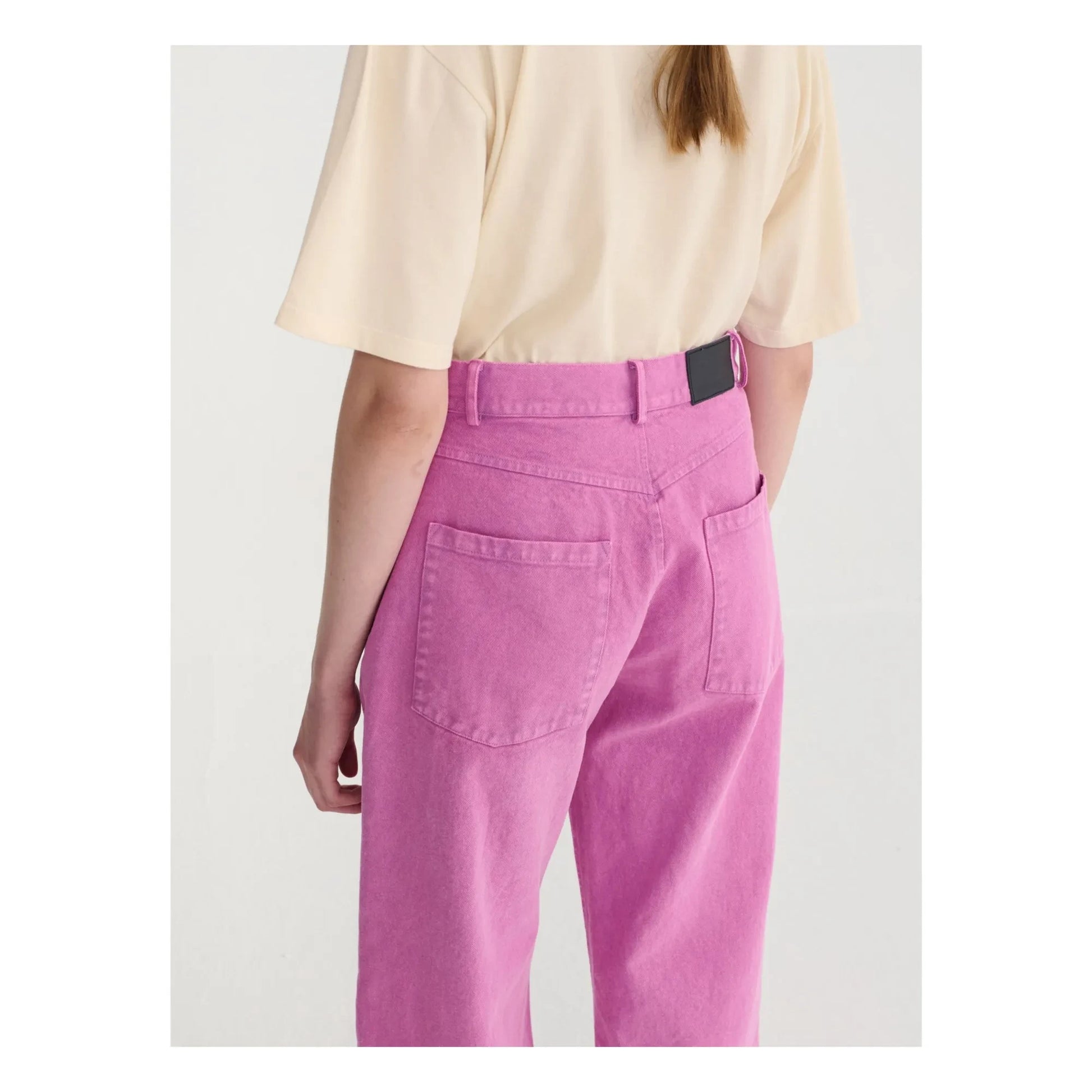 Bobo Choses - Boot Cut Organic Cotton Pants | Purple