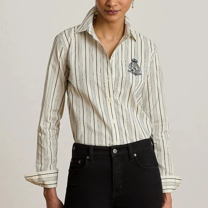 Lauren Ralph Lauren Kadın Pamuklu Gömlek