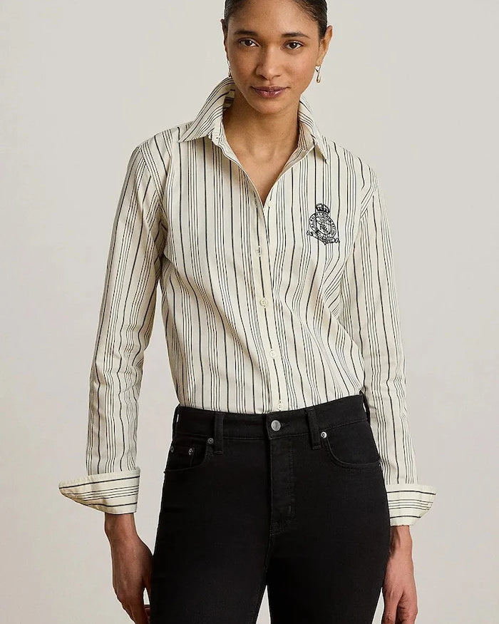 Lauren Ralph Lauren Kadın Pamuklu Gömlek