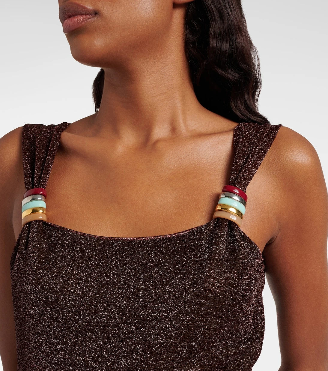 Oséree - Lumière ring-detail swimsuit