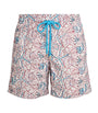 Embroidered-Shells Mistral Swim Shorts