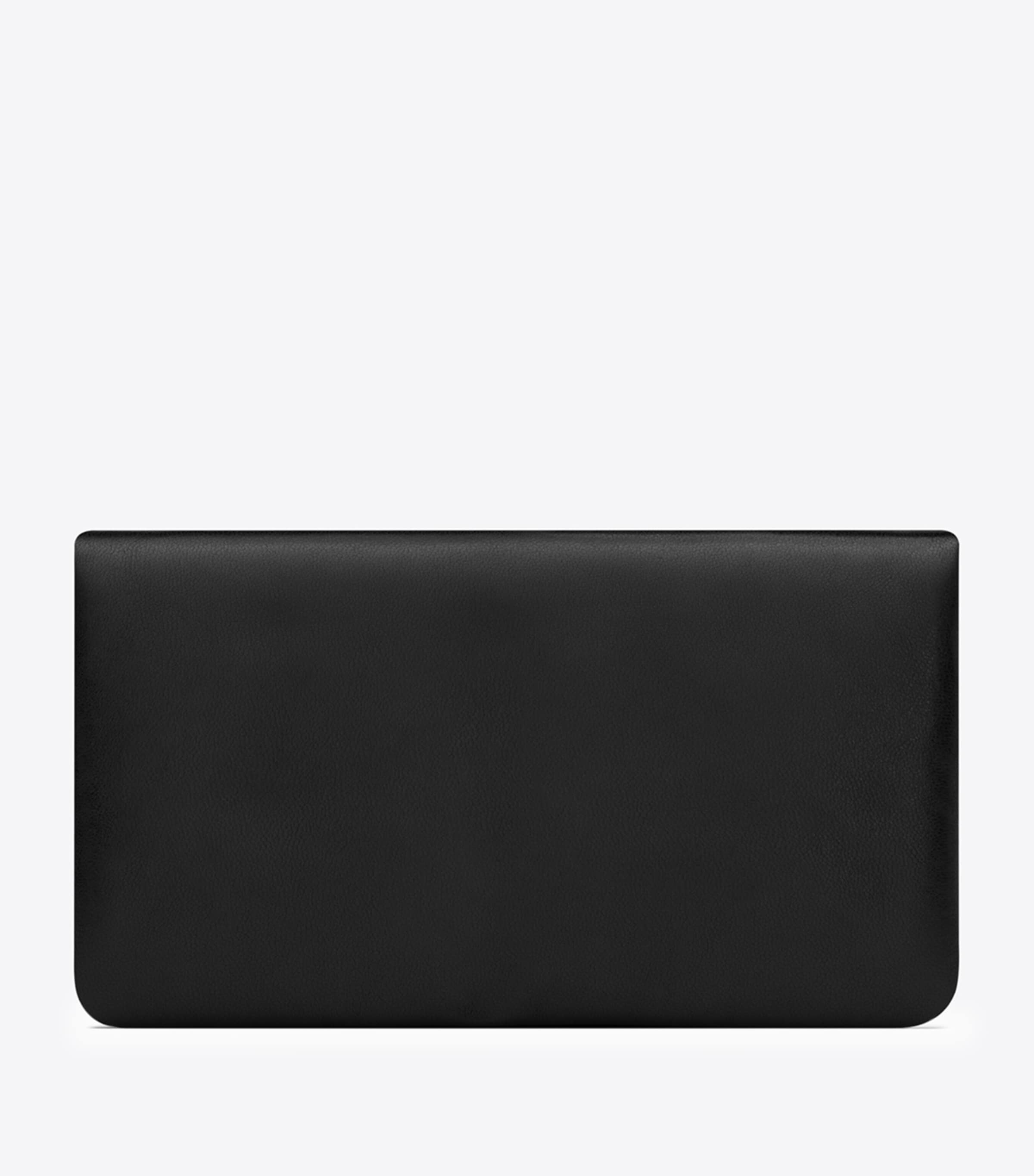Black Leather Calypso Purse
