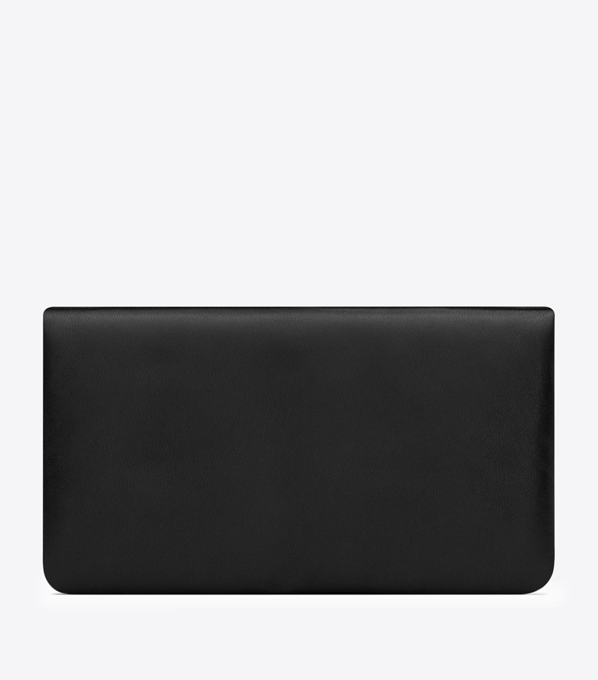 Black Leather Calypso Purse
