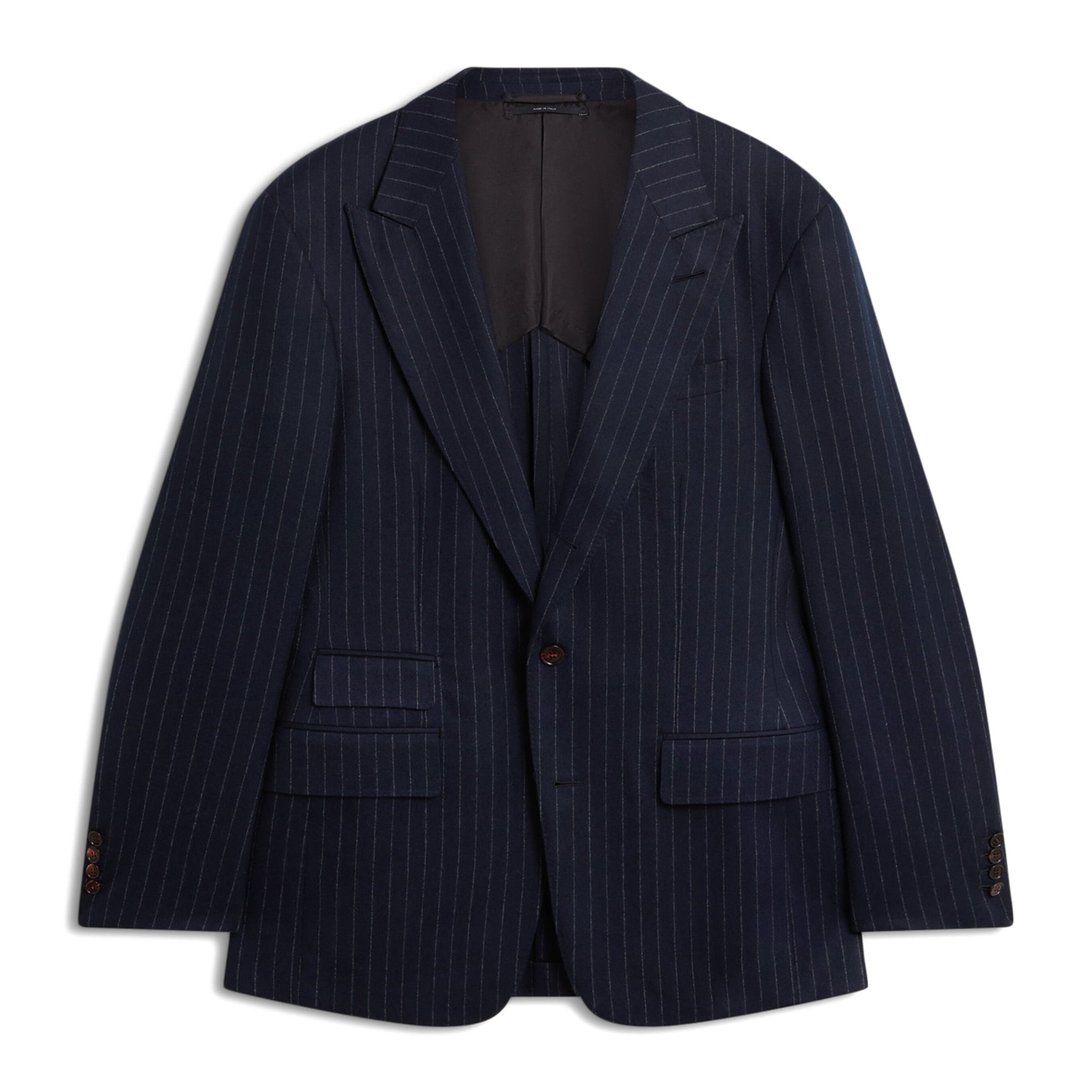 Dunhill Merino Wool Chalkstripe Bourdon Blazer