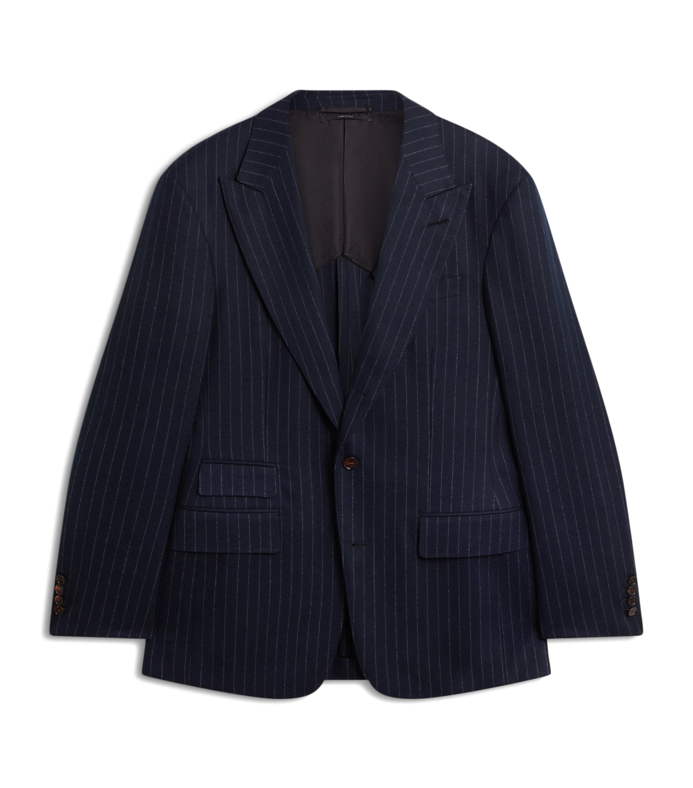 Dunhill Merino Wool Chalkstripe Bourdon Blazer