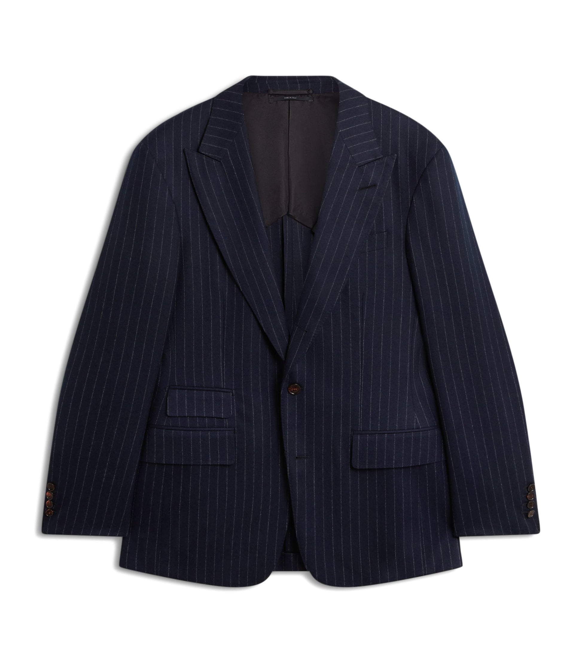 Dunhill Merino Wool Chalkstripe Bourdon Blazer