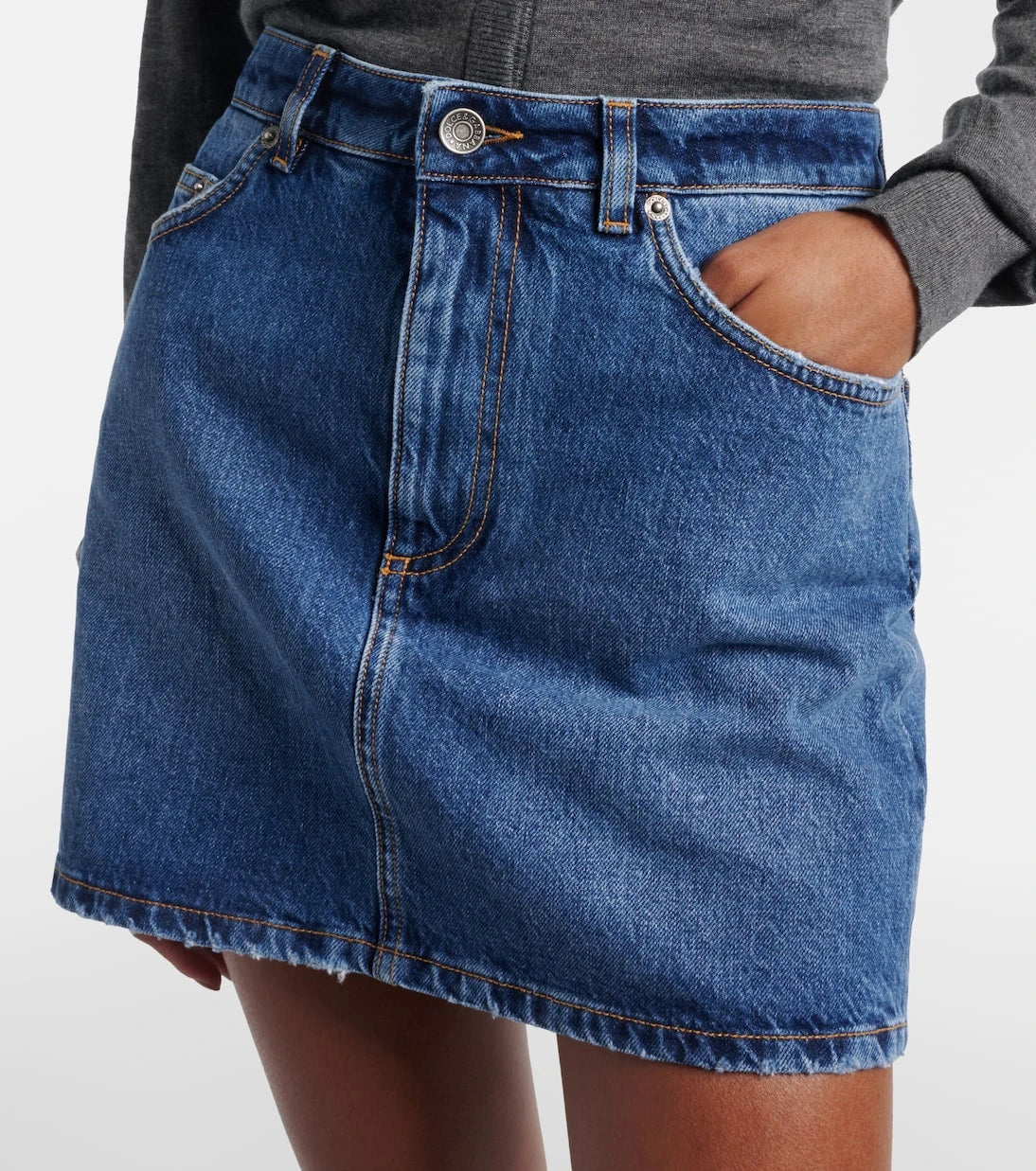 Dolce&Gabbana - Denim miniskirt