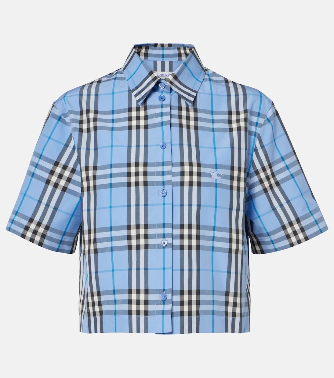 Burberry - Burberry Check cotton poplin shirt
