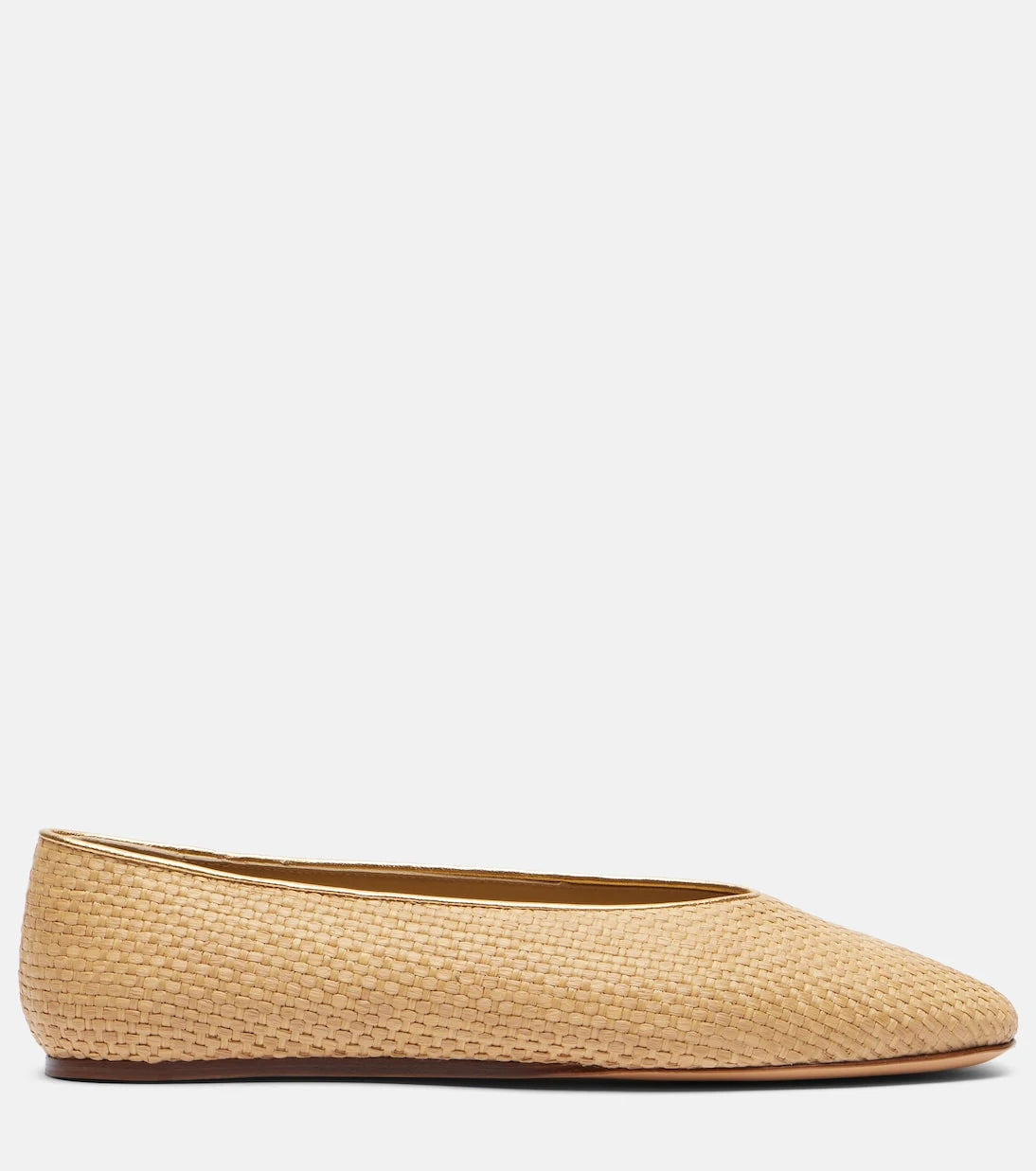 Le Monde Béryl - Regency raffia ballet flats