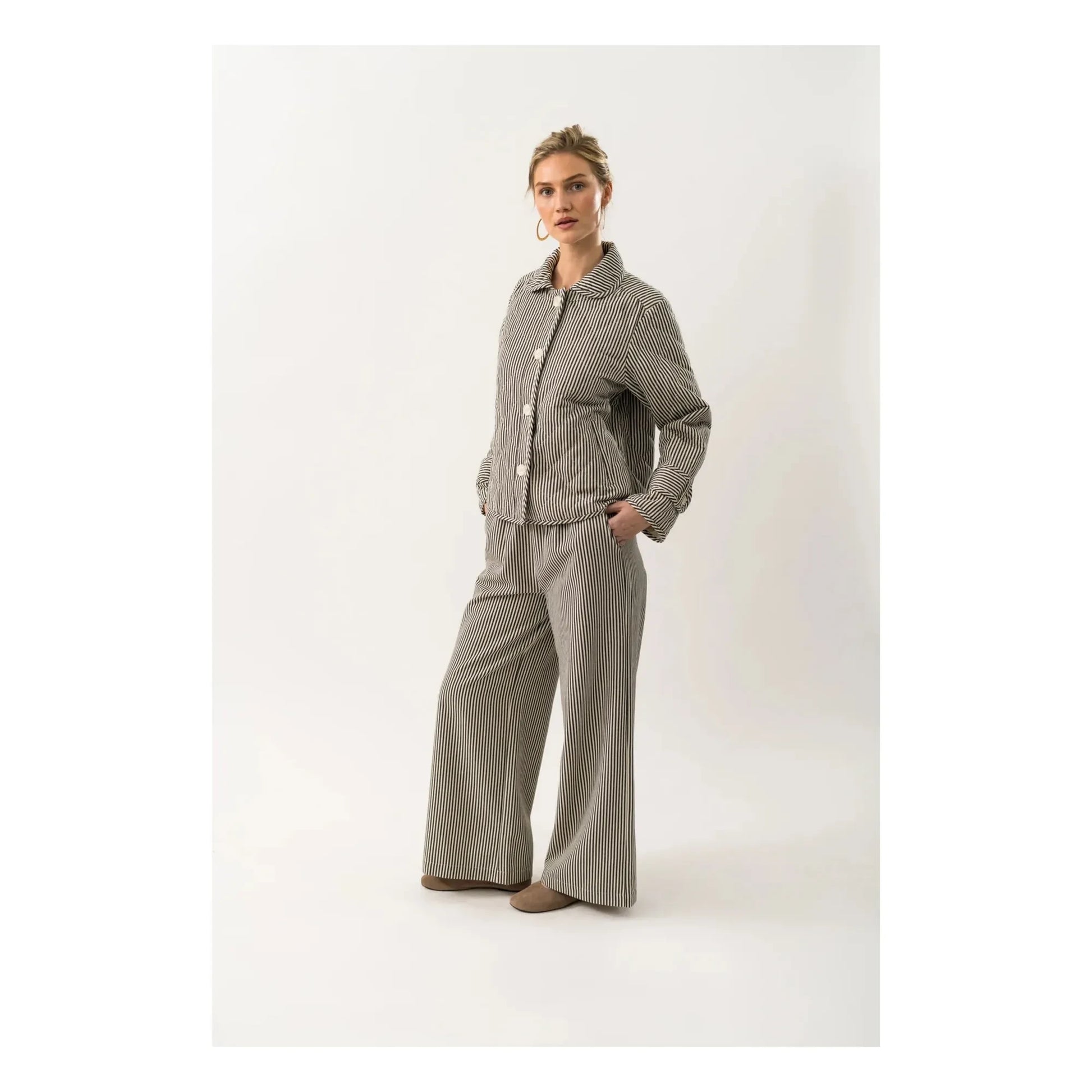 Lollys Laundry - Viola Cotton Jacket | Black