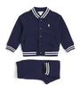 Ralph Lauren Kids Cotton-Blend Jacket and Sweatpants Set (3-24 Months)