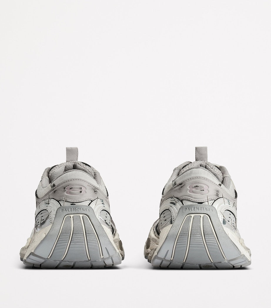 Distressed Stapler Sneakers