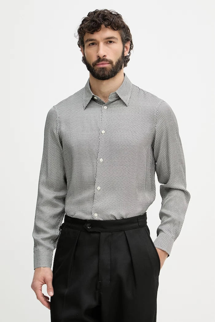 Armani Exchange erkek viskon gömlek