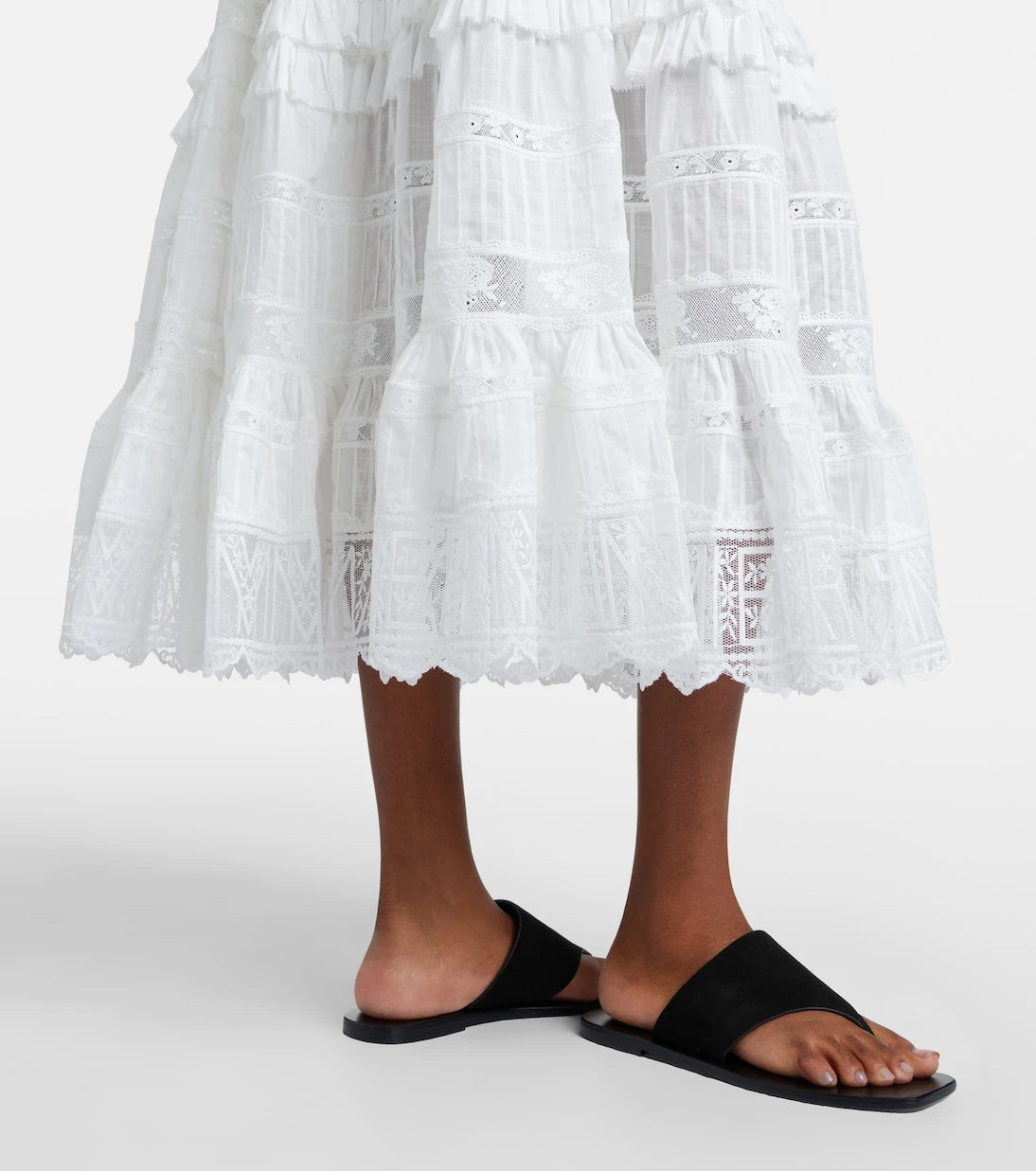 Zimmermann - Solstice cotton midi dress