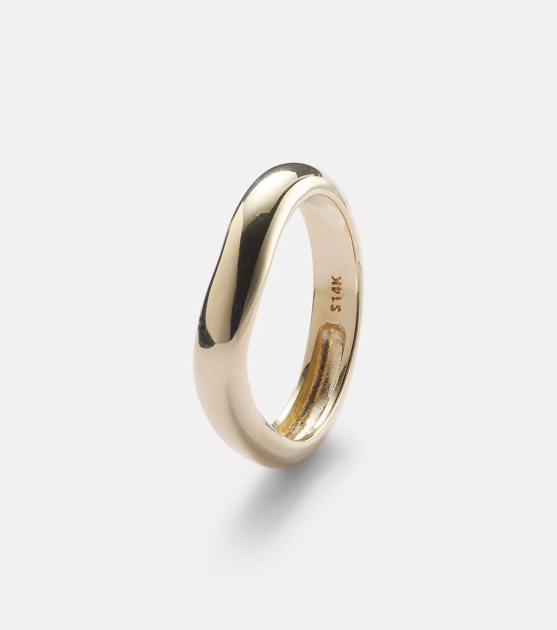 Stone and Strand - Bold Merge 14kt gold ring