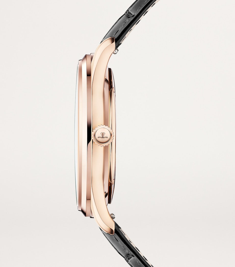 Pink Gold Master Ultra Thin Perpetual Calendar Watch 39mm