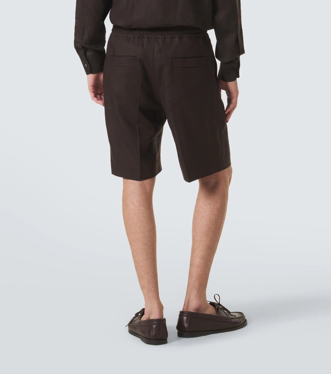 Zegna - Linen shorts