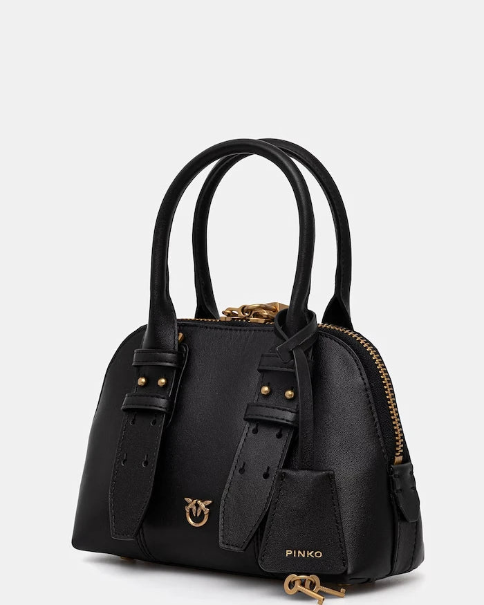 Pinko kadın deri crossbody çanta